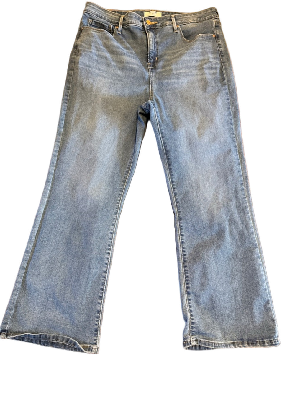 Denizen from Levi's Women's Medium Blue Flare Jeans Size 16